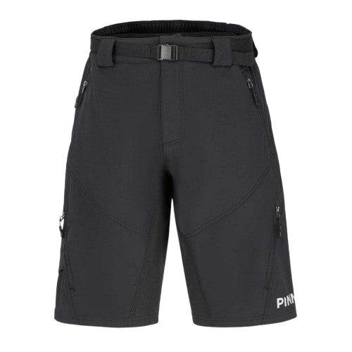 Front - Pinnacle Mens 2 in 1 Cycling Shorts
