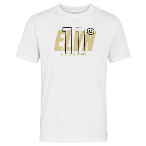 Front - 11 Degrees Mens Mytton Graphic T-Shirt