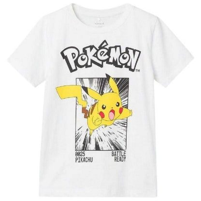 Front - Name It Childrens/Kids Pikachu Pokemon T-Shirt