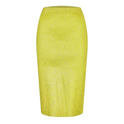 Front - Diesel Womens/Ladies Ikaria Tailored Midi Skirt