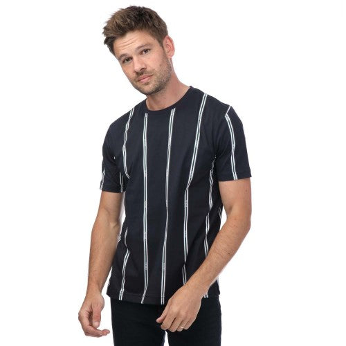 Front - Ted Baker Unisex Adult Amson Striped Short-Sleeved T-Shirt