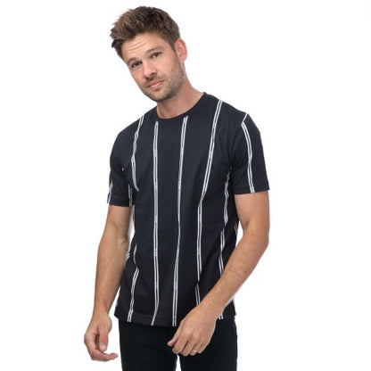 Front - Ted Baker Unisex Adult Amson Striped Short-Sleeved T-Shirt