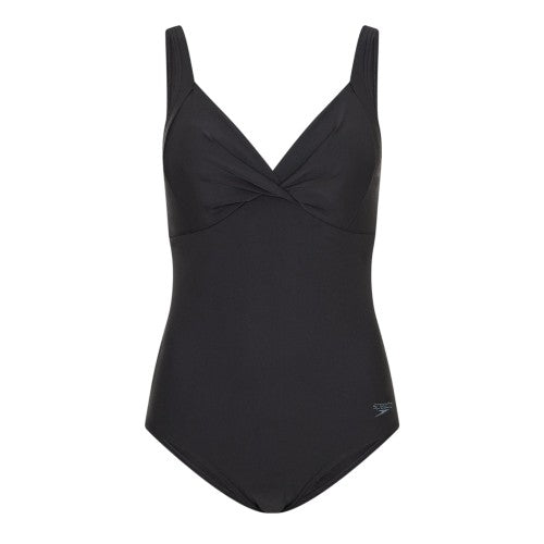 Front - Speedo Womens/Ladies Swimming One Piece Swimsuit