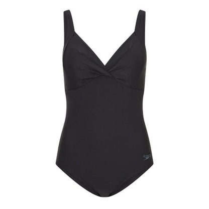 Front - Speedo Womens/Ladies Swimming One Piece Swimsuit