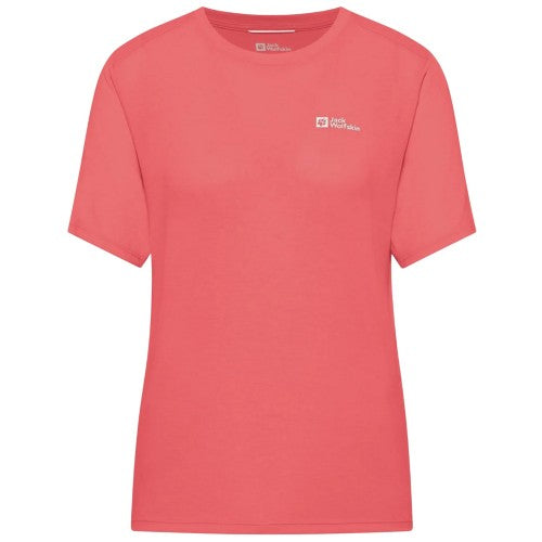 Front - Jack Wolfskin Womens/Ladies Tech Regular T-Shirt