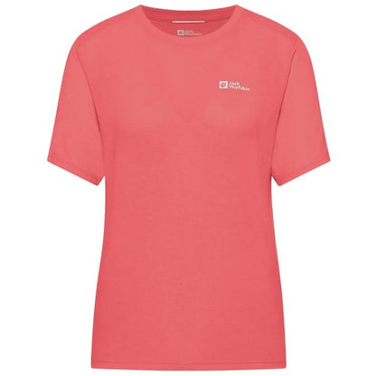 Front - Jack Wolfskin Womens/Ladies Tech Regular T-Shirt