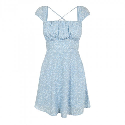 Front - Jack Wills Womens/Ladies Gathered Mini Dress