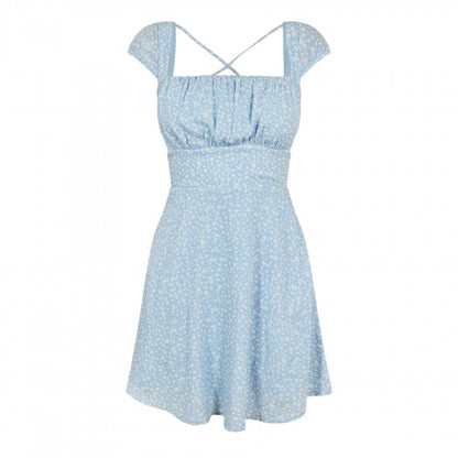 Front - Jack Wills Womens/Ladies Gathered Mini Dress