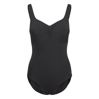 Front - Speedo Womens/Ladies Plain One Piece Swimsuit