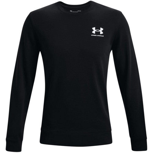 Front - Under Armour Mens Rival Terry Sweatshirt