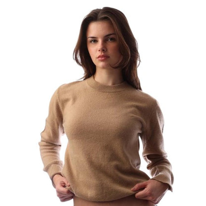 Front - Boss Womens/Ladies Fuoro Plain Crew Neck Sweater Top
