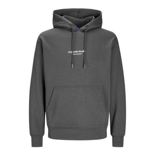 Front - Jack And Jones Mens Lettering Hoodie