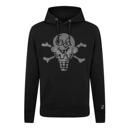 Front - ICECREAM Unisex Adult Skull And Crossbones Sweatshirt