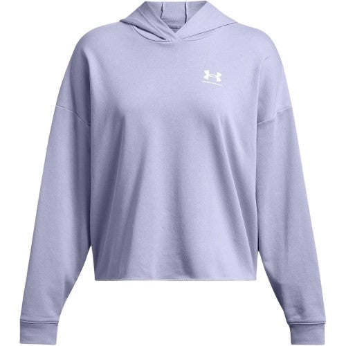 Front - Under Armour Womens/Ladies Relaxed Fit Crop Sweatshirt