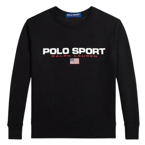Front - Ralph Lauren Childrens/Kids Logo Crew Neck Sweatshirt