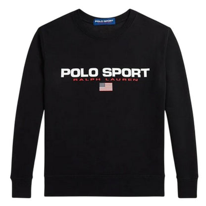 Front - Ralph Lauren Childrens/Kids Logo Crew Neck Sweatshirt