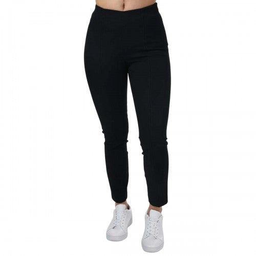 Front - Tommy Hilfiger Womens/Ladies Essential High Waist Trousers