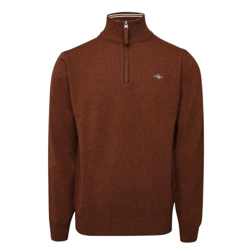 Front - Gant Mens Lambswool Jumper