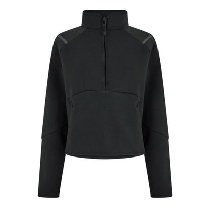 Front - Under Armour Womens/Ladies Unstoppable Fleece Quarter Zip Regular Sweatshirt
