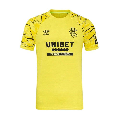 Front - Umbro Mens 2025/2026 Rangers FC Goalkeeper Jersey