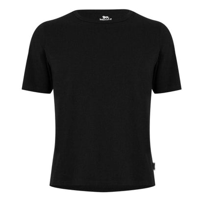 Front - Lonsdale Mens Plain Crew Neck T-Shirt