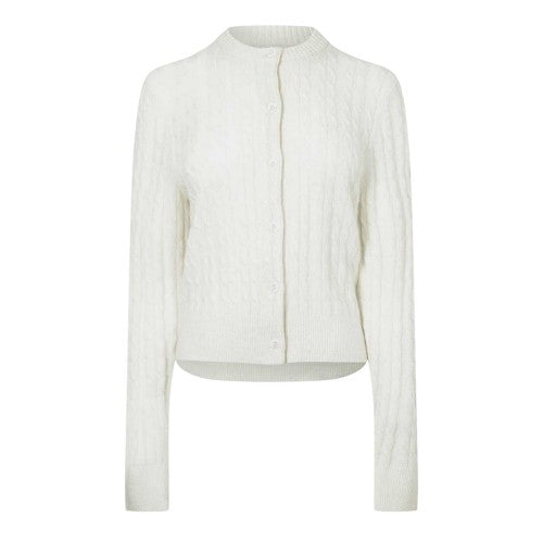 Front - Jack Wills Womens/Ladies Tinsbury Cable Knit Cardigan