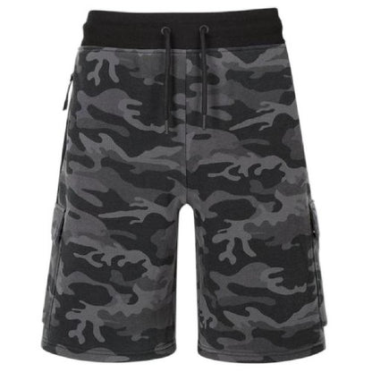 Front - Everlast Mens Camouflage Cargo Shorts