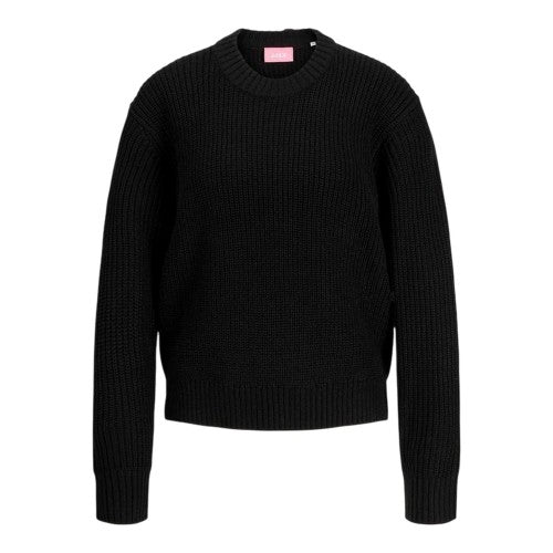 Front - JJXX Womens/Ladies Knitted Crew Neck Raglan Jumper