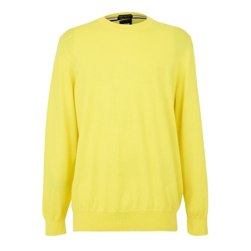 Front - Boss Mens Pascas Woven Jumper