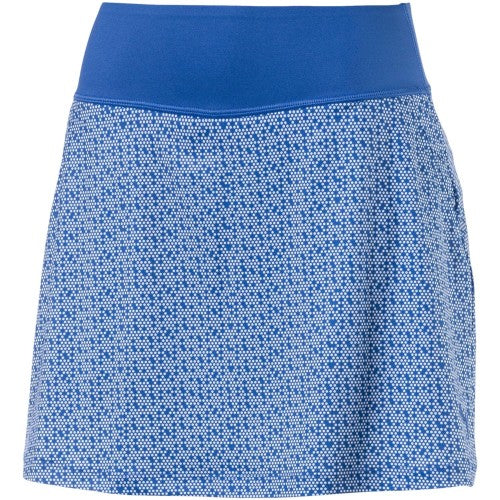 Front - Puma Womens/Ladies Patterned Knitted Golf Skort