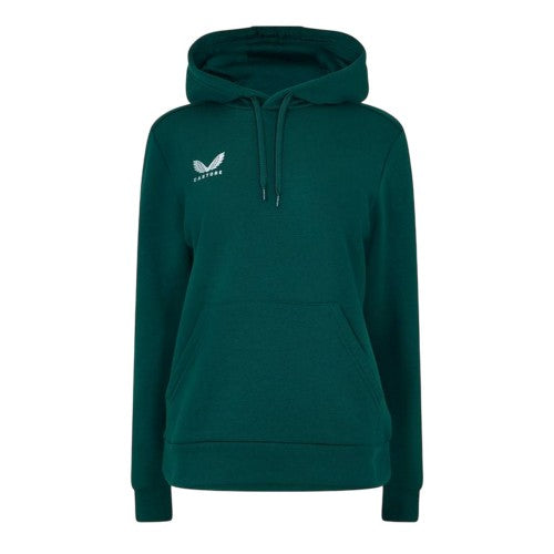 Front - Castore Womens/Ladies Long-Sleeved Drawstring Hoodie