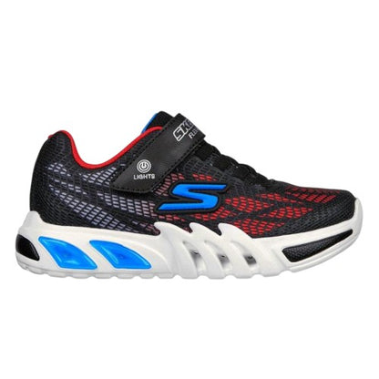 Front - Skechers Boys Flex-Glow Light Up Trainers