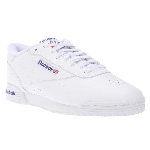 Front - Reebok Unisex Adult Ex-O-Fit Lo Clean Logo Leather Trainers