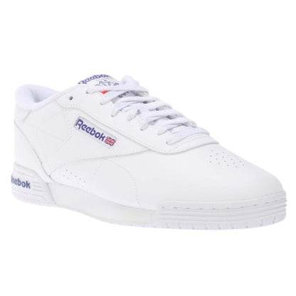 Front - Reebok Unisex Adult Ex-O-Fit Lo Clean Logo Leather Trainers