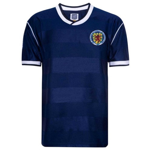Front - Score Draw Mens International Scotland Football Shirt