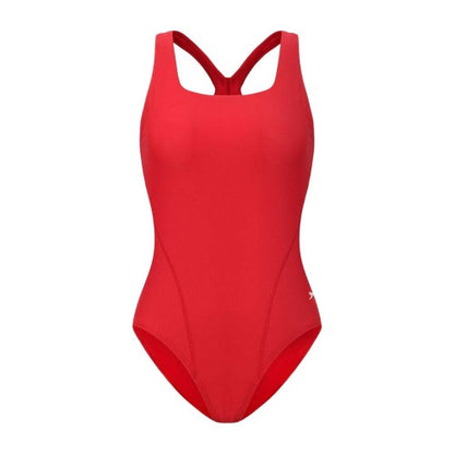 Front - Slazenger Womens/Ladies Square Neck One Piece Swimsuit