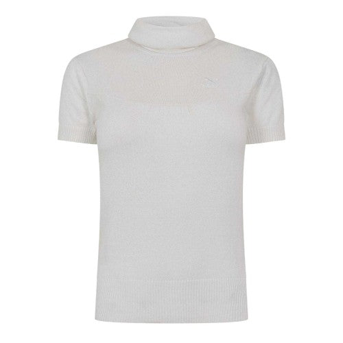 Front - Puma Womens/Ladies Relaxed Fit Short-Sleeved Sweatshirt