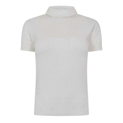 Front - Puma Womens/Ladies Relaxed Fit Short-Sleeved Sweatshirt