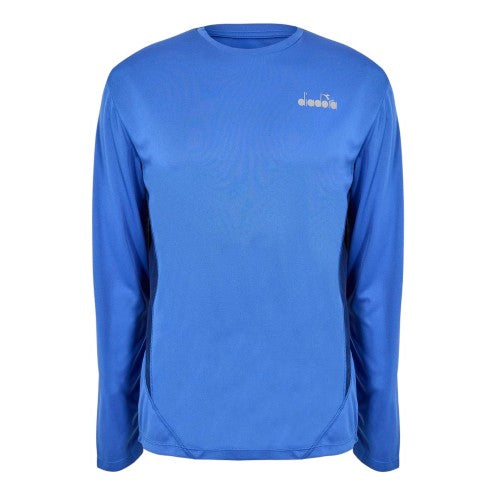 Front - Diadora Mens X Run Logo Long-Sleeved T-Shirt