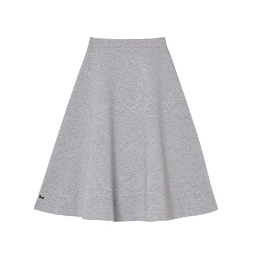 Front - Lacoste Girls Milano Cotton Skirt