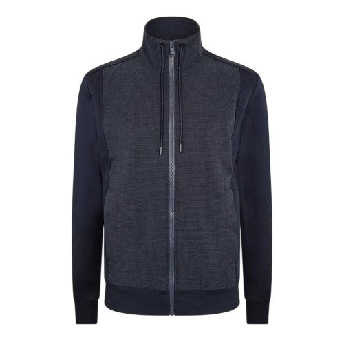 Front - Boss Mens Shepherd Woven Full Zip Sweatshirt