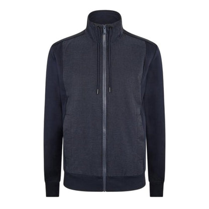 Front - Boss Mens Shepherd Woven Full Zip Sweatshirt