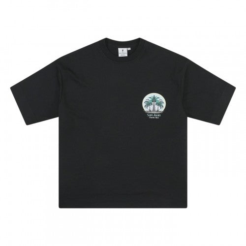 Front - Rose London Mens San Juan T-Shirt