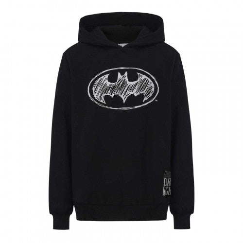 Front - Batman Mens Dark Knight Hoodie