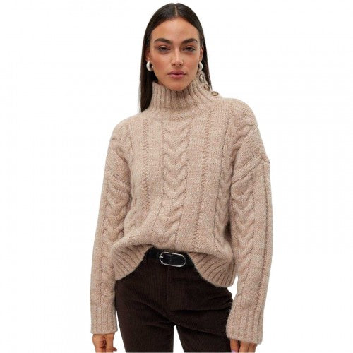 Front - Vero Moda Womens/Ladies Turtle Neck Relaxed Fit Jumper