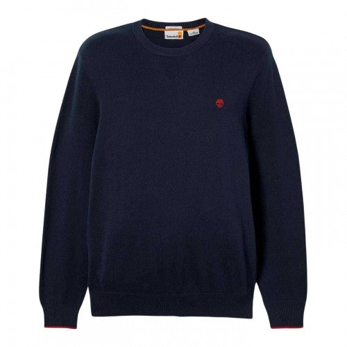 Front - Timberland Mens Johns River Cotton Jumper