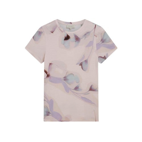 Front - Ted Baker Womens/Ladies Floral Slim T-Shirt
