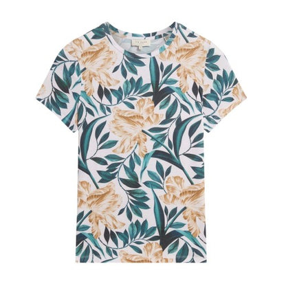 Front - Ted Baker Womens/Ladies Floral T-Shirt