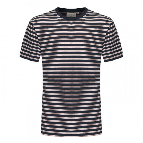 Front - Firetrap Mens Striped Crew Neck T-Shirt
