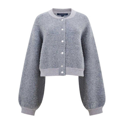 Front - French Connection Womens/Ladies Melissa Cropped Balloon Sleeve Cardigan